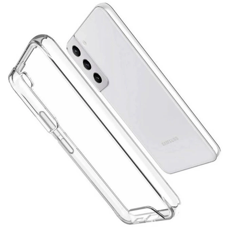 Силіконовий чохол Space Case на Samsung Galaxy S25 FE – Прозорий. Фото 2 з 5