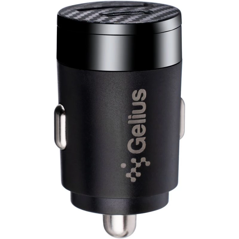 АЗУ Gelius Inch Twix GP-CC010L USB+Type-C (QC/PD30W) + Type-C to Lightning – Black. Фото 2 из 6