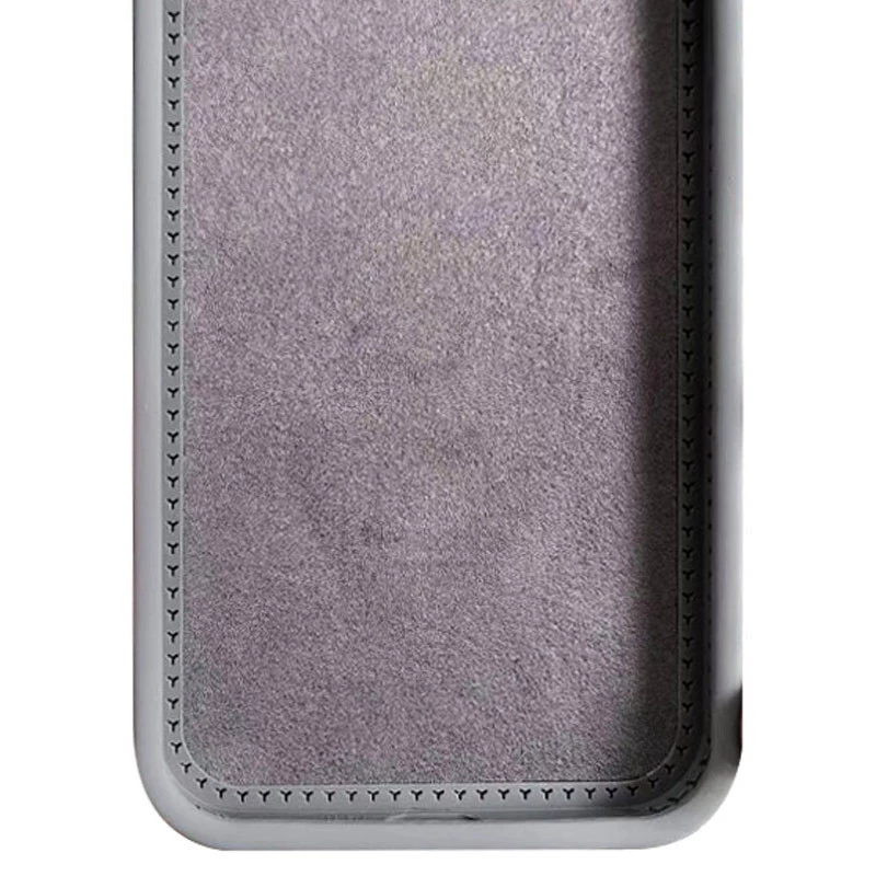 Силіконовий чохол Full Protective з кільцем-тримачем Apple iPhone 16 – Grey. Фото 4 з 4