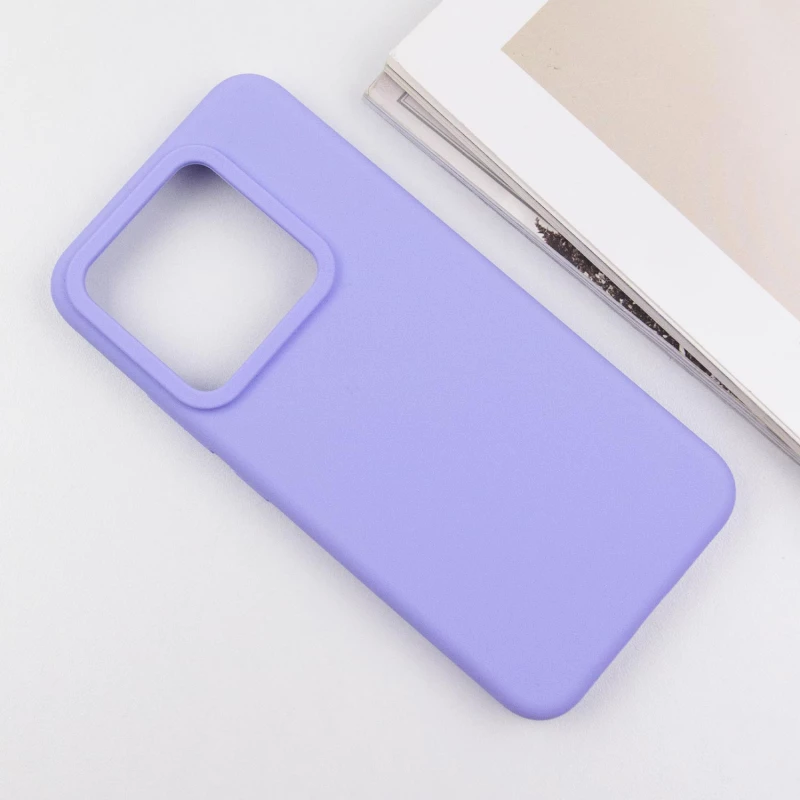 Чехол Silicone Case Lakshmi Premium на Xiaomi Poco X6 – Сиреневый / Dasheen. Фото 7 из 15