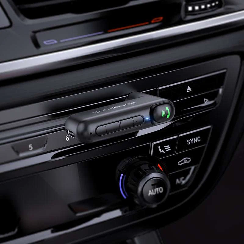 Bluetooth-аудіоресівер BOROFONE BC35 – Чорний. Фото 5 з 7