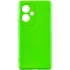 Чохол Silicone Case Lakshmi Plus з закритою камерою на Xiaomi Poco M6 4G – Салатовий / Neon Green. Фото 1 з 9