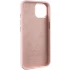 Чехол Silicone Case с металлическими кнопками для Apple iPhone 14 (6.1") – Розовый / Chalk Pink. Фото 7 из 9