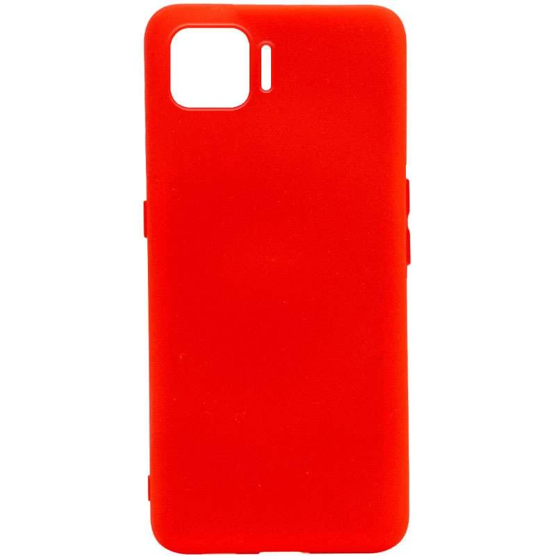 

Чехол Silicone Case без лого для Oppo A73 (Красный / Red), Червоний / red