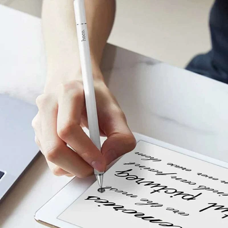 Стилус Hoco GM103 Universal Capacitive Pen – Белый. Фото 4 из 5