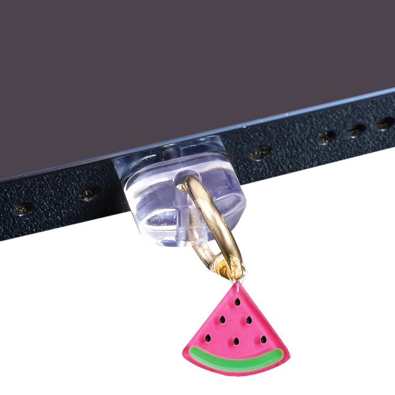 Заглушка силіконова Type-C з подвеской IP44 – Watermelon. Фото 1 з 2