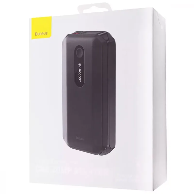 Пусковий пристрій (бустер) для автомобіля Baseus Super Energy Air Car 10000 mAh (CGNL0201) – Black. Фото 3 з 5