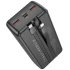 Портативний ЗП Power Bank Borofone BJ57B Graceful 22.5W+PD20W with cable 30000 mAh – Black. Фото 3 з 4