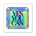 Стікер 3D до 5см Motivation color Collection – Ти все зможеш. Фото 1 з 3