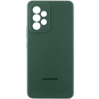 Чохол Silicone Case Lakshmi Premium L з закритою камерою на Samsung Galaxy A33 5G — Зелений / Cyprus Green
