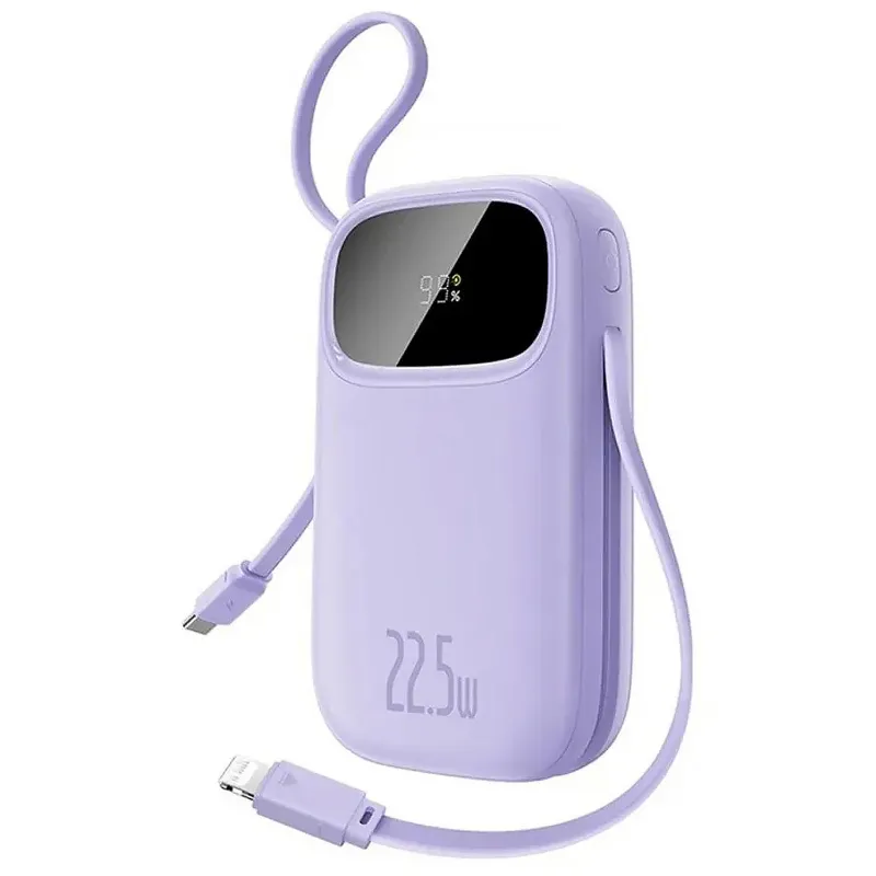 Портативное ЗУ Power Bank Baseus EnerFill FC31 PD22.5W with cables 20000 mAh (PPQD3) – Nebula Purple. Фото 1 из 1