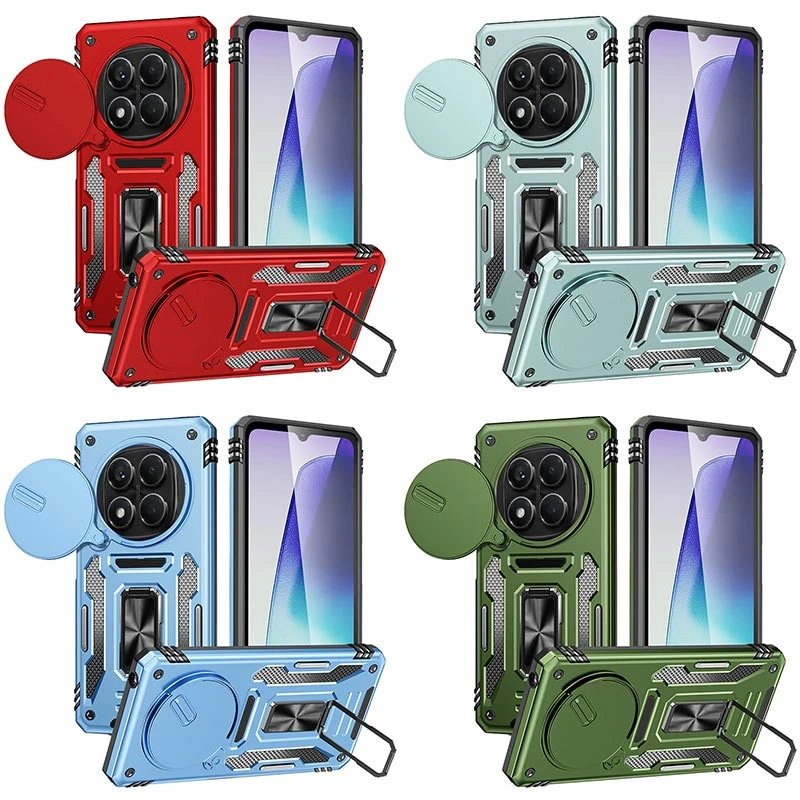 Ударостійкий чохол Square Ring зi шторкою на камеру на Xiaomi Redmi Note 15 Pro+ 5G фото 1 з 1