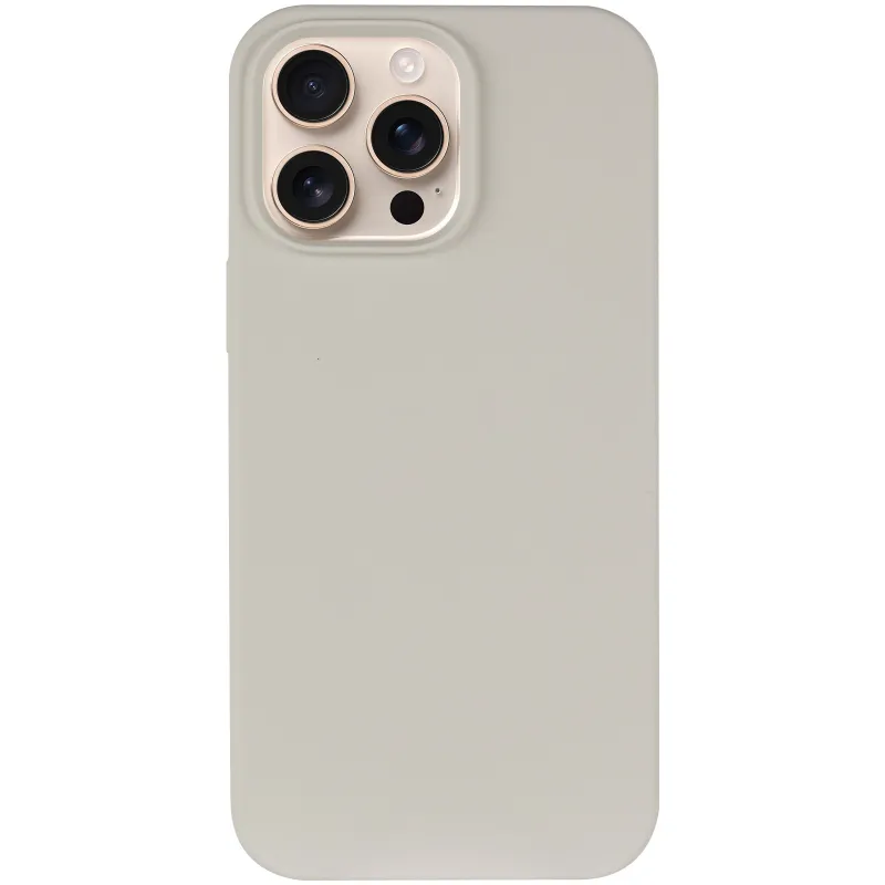 Чехол Silk Full Protective (AA) NO LOGO для Apple iPhone 16 Pro – Бежевый / Antigue White. Фото 4 из 9