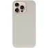 Чохол з закритим низом Silicone Case на Apple iPhone 16 Pro – Бежевий / Antigue White. Фото 4 з 9
