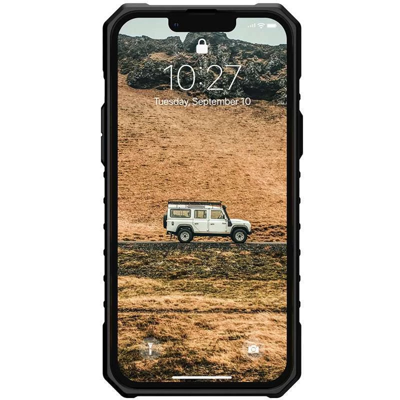 Ударостійкий чохол UAG Pathfinder з MagSafe на Apple iPhone 14 Pro Max (6.7") – Синій. Фото 3 з 3