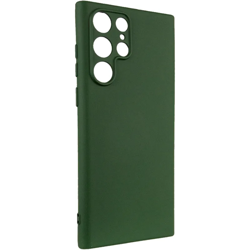 Чохол Silicone Cover Ummi Lakshmi Full Camera (AA) для Samsung Galaxy S24 Ultra – Зелений / Cyprus Green. Фото 1 з 1