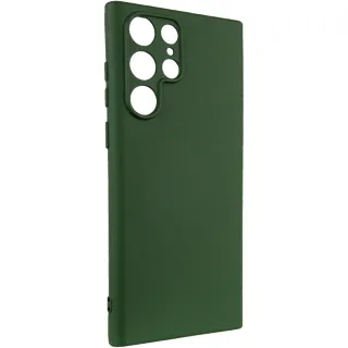 Чохол Silicone Cover Ummi Lakshmi Full Camera (AA) для Samsung Galaxy S24 Ultra — Зелений / Cyprus Green