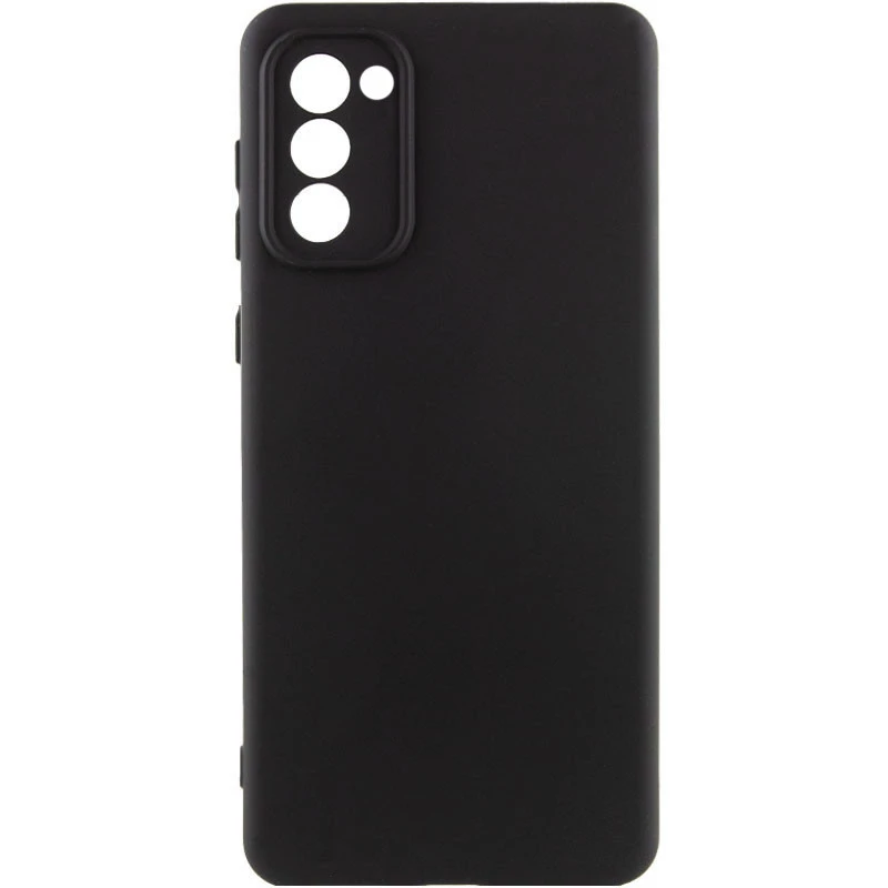 Чохол Silicone Case Lakshmi з закритою камерою на Samsung Galaxy S23+ – Чорний / Black. Фото 1 з 17