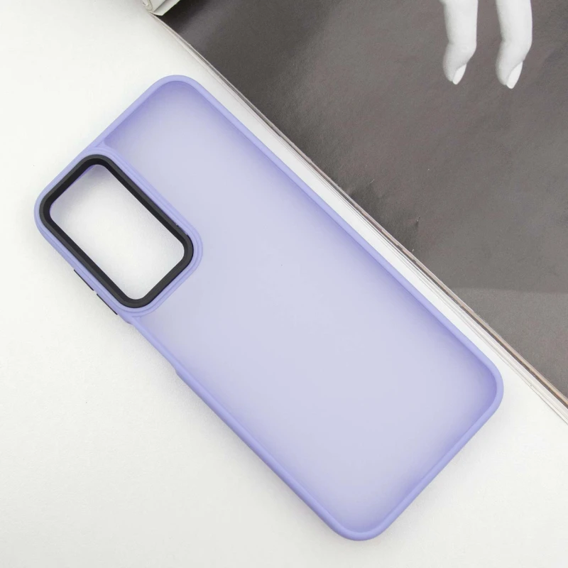 Чехол TPU+PC Lyon Frosted на Samsung Galaxy A18 – Purple. Фото 2 из 6