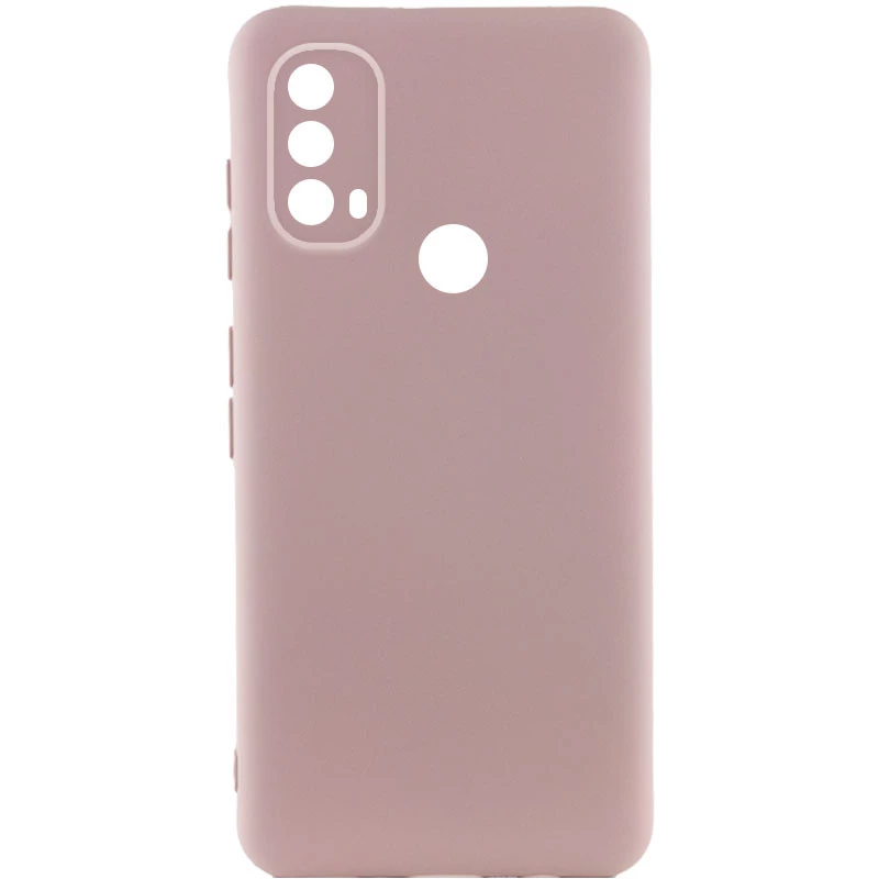 

Чохол Silicone Case Lakshmi з закритою камерою на Motorola Moto E40 (Рожевий / Pink Sand)