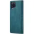 Шкіряний чохол-книжка CaseMe Velvet Nubuck для Samsung Galaxy M12 – Green. Фото 3 з 6