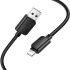 Дата кабель Hoco X113 Beneficio USB to Lightning (1m) – Black. Фото 3 з 4