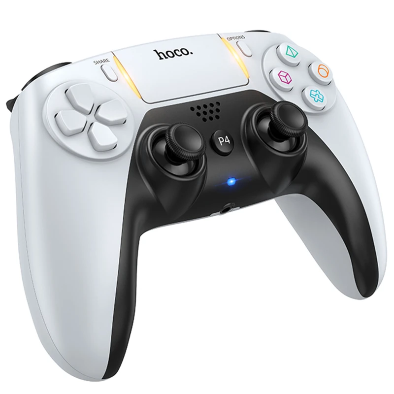 Ігровий джойстик геймпад Hoco GA1 Phoenix for PS4 – White. Фото 7 з 7