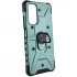 Ударостойкий чехол Pathfinder с кольцом для Xiaomi Redmi Note 11 (Global) / Note 11S – Зеленый / Green. Фото 3 из 5