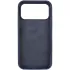 Чехол Silk Full Protective (AA) NO LOGO with Magnetic Fit для Apple iPhone 17 Pro Max (6.9") – Темно-синий / Midnight blue. Фото 4 из 4