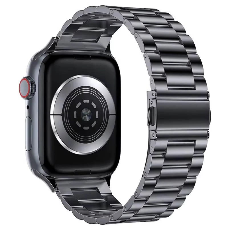 Ремінець Steel Elegance для Apple Watch 38/40/41/42mm(ser.10) – Black. Фото 4 з 13