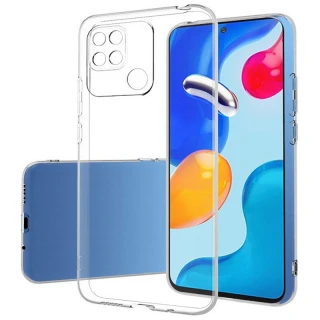 Ультратонкий силіконовий чохол 1,5 мм з захистом камери на Xiaomi Redmi 10A фото 1 Ультратонкий силіконовий чохол 1,5 мм з захистом камери на Xiaomi Redmi 10A фото 1 з 1