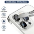 Металеве захисне скло на камеру на Apple iPhone 11 Pro (5.8") – Срібний / Silver. Фото 3 з 10