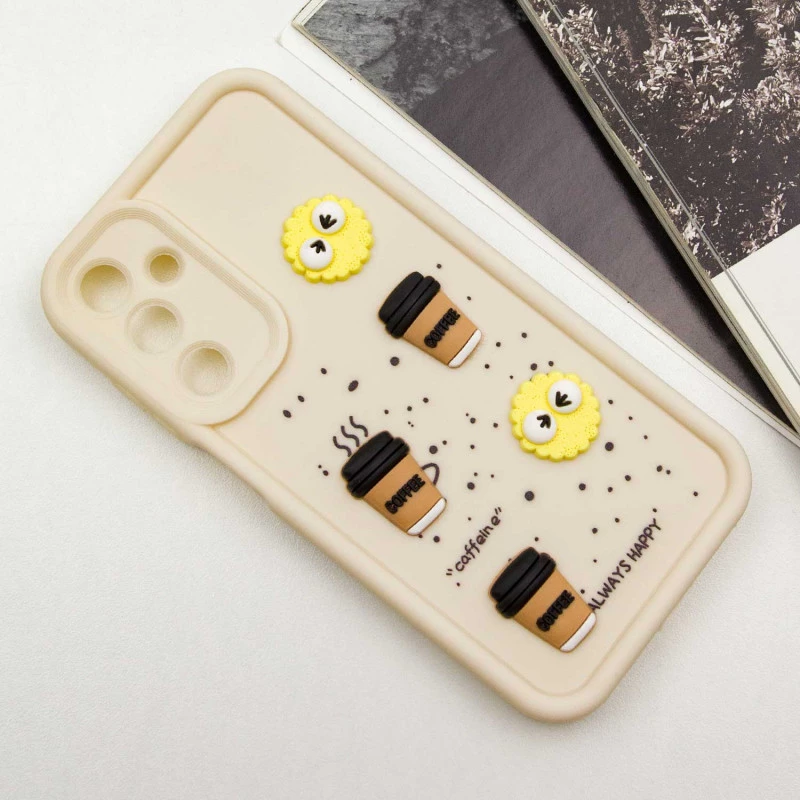 Чохол TPU Toys Case для Xiaomi Redmi 12C / Poco C55 – Sand / Always Happy. Фото 3 з 11