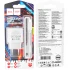 МЗП Hoco C109A Fighter 10.5W (1USB-A) + кабель USB to Type-C – White. Фото 5 з 6