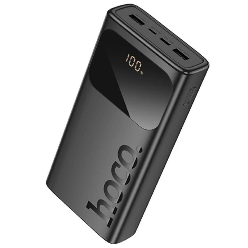 Портативное ЗУ Power Bank Hoco J144A Hymn 30000mAh – Black. Фото 1 из 4