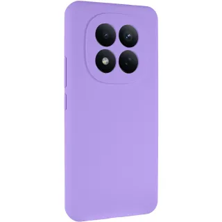 Чехол Silicone Case Lakshmi Premium з закритою камерою на Xiaomi Redmi Note 15 Pro 4G — Сиреневый / Dasheen