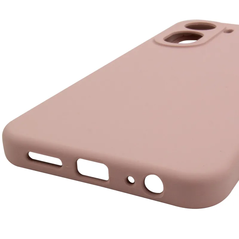 Чехол Silicone Case Lakshmi Premium з закритою камерою на Xiaomi Redmi A7 Pro 4G – Розовый / Pink Sand. Фото 6 из 6