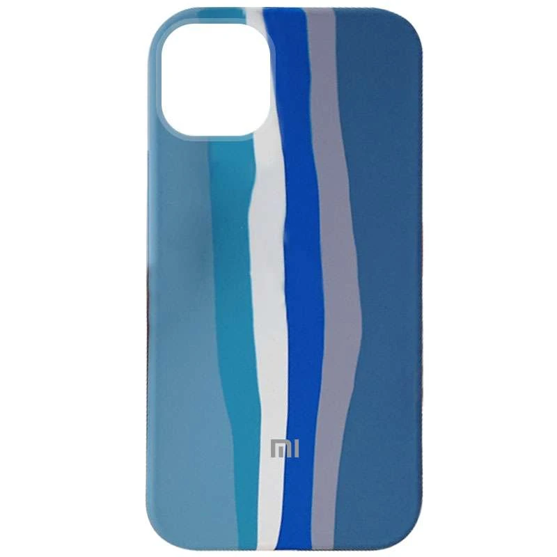 

Чохол Silicone Case Райдуга з закритим низом на Xiaomi Mi 11 Lite (Блакитний / Синій)