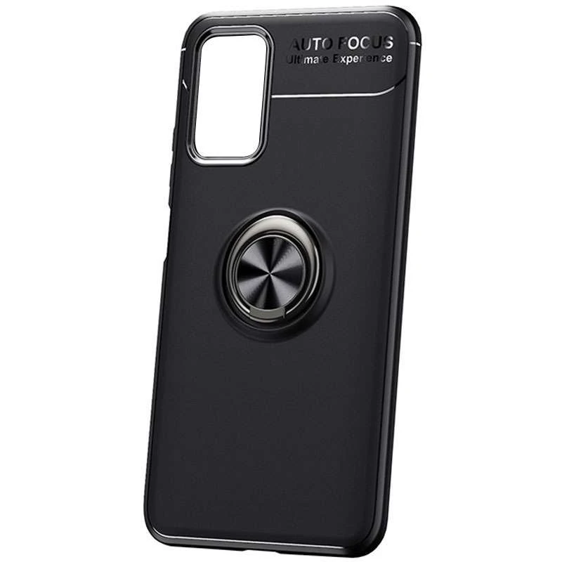 

Чохол Deen ColorRing з кільцем на Xiaomi Redmi Note 11 Pro 4G/5G (Чорний / Чорний)