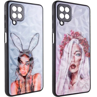 Стеклянный чехол Prisma Ladies на Samsung Galaxy A22 4G фото 1 из 2