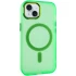 Кольоровий TPU+PC з MagSafe на Apple iPhone 14 (6.1") – Neon Green. Фото 3 з 13