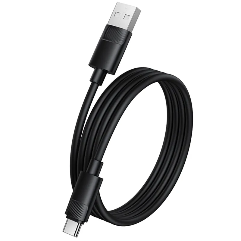 Дата кабель Borofone BX123 Leya USB to Type-C 36W (1m) – Black. Фото 2 з 5
