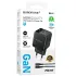 МЗП Borofone BN18 Intenso PD20W (1USB-C) + кабель Type-C to Type-C – Black. Фото 2 з 4