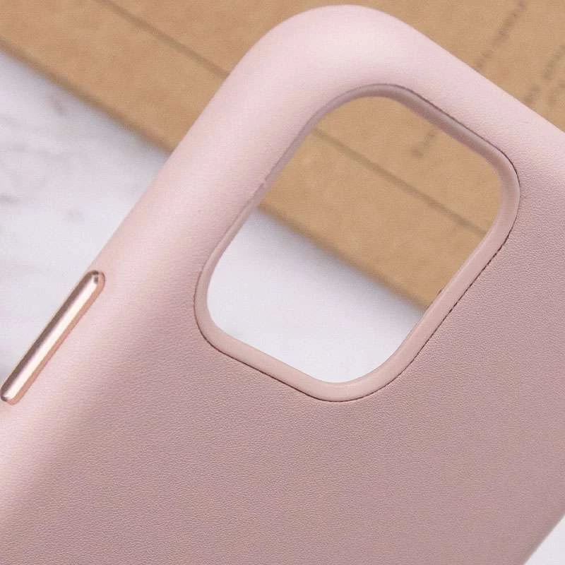 Кожаный чехол Silicone Case Soft для Apple iPhone 11 Pro Max (6.5") – Sand Pink. Фото 9 из 9