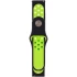 Силиконовый ремешок Sport Nike+ для Xiaomi Amazfit/Samsung 20 mm – black/green. Фото 3 из 3