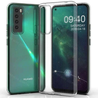 Ультратонкий силіконовий чохол 1мм на Huawei Nova 7 SE фото 1 з 5