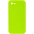 Чохол Silicone Case Square L з захистом камери на Apple iPhone SE (2020) – Салатовий / Neon green. Фото 1 з 3