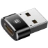 Перехідник Baseus USB Male To Type-C Female Adapter Converter 3A фото 1 Перехідник Baseus USB Male To Type-C Female Adapter Converter 3A фото 1 з 1
