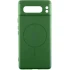 Чехол Silicone Cover Lakshmi Full Camera (AA) with Magnetic Fit для Google Pixel 8 Pro – Зеленый / Dark green. Фото 1 из 4