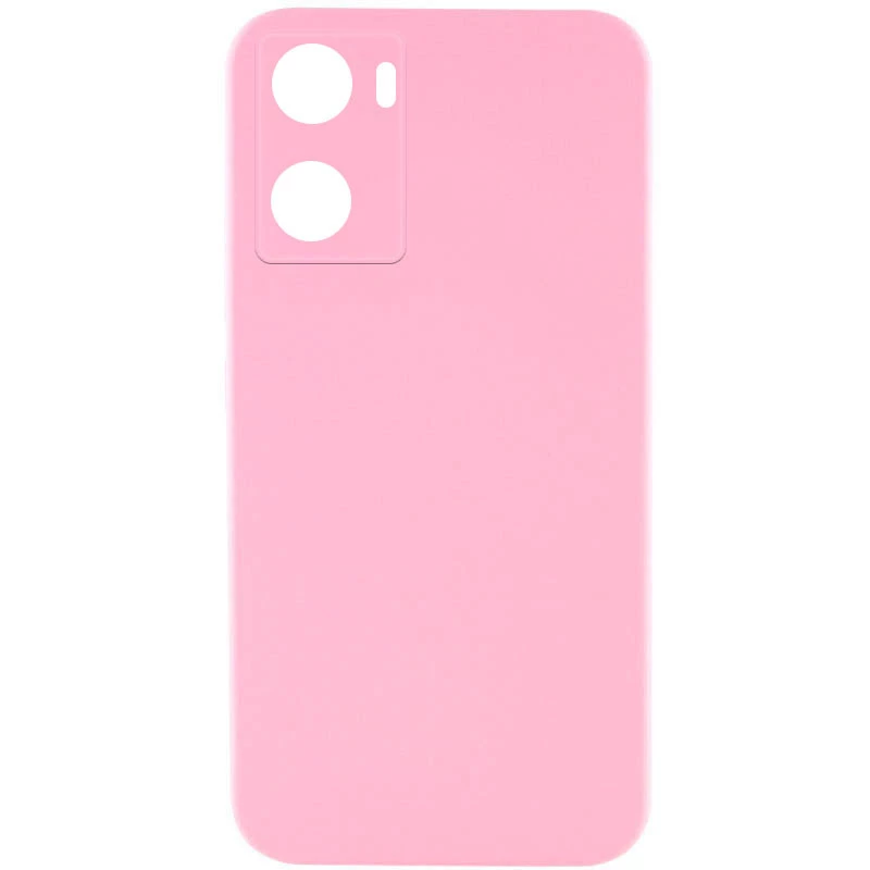 

Чохол Silicone Case Lakshmi Premium з закритою камерою на Oppo A57s (Рожевий / Light pink)